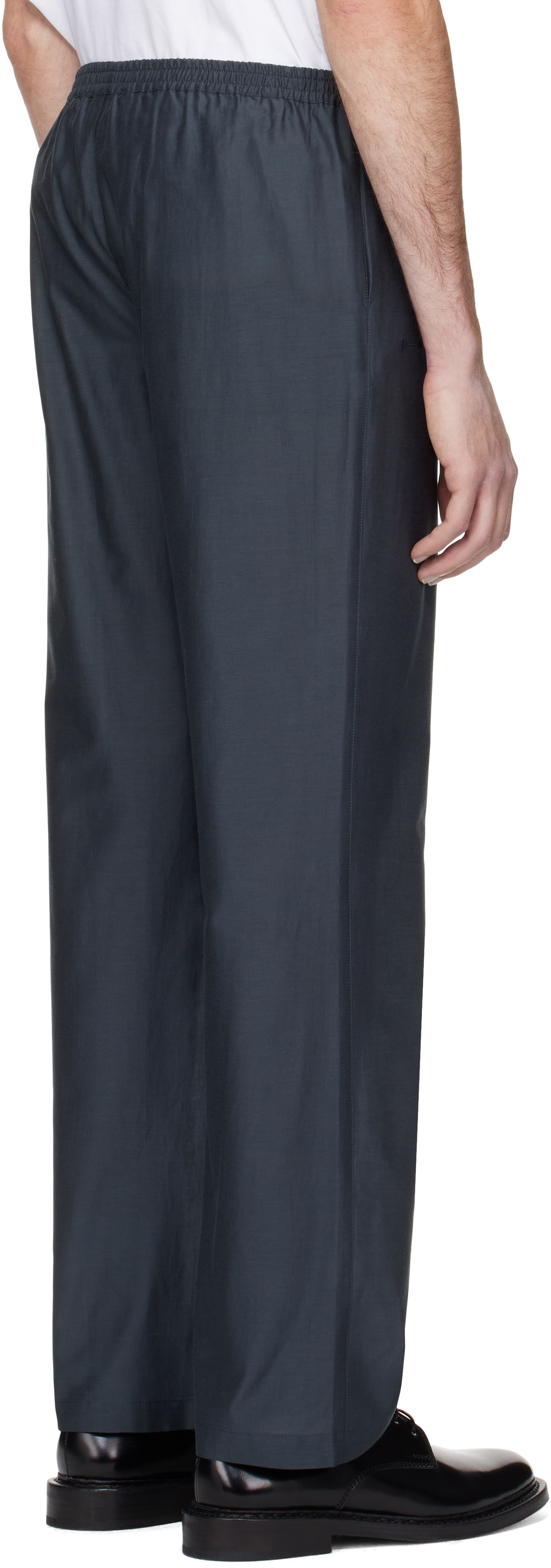 Paloma Wool Gray Wide-Leg Limone Trousers