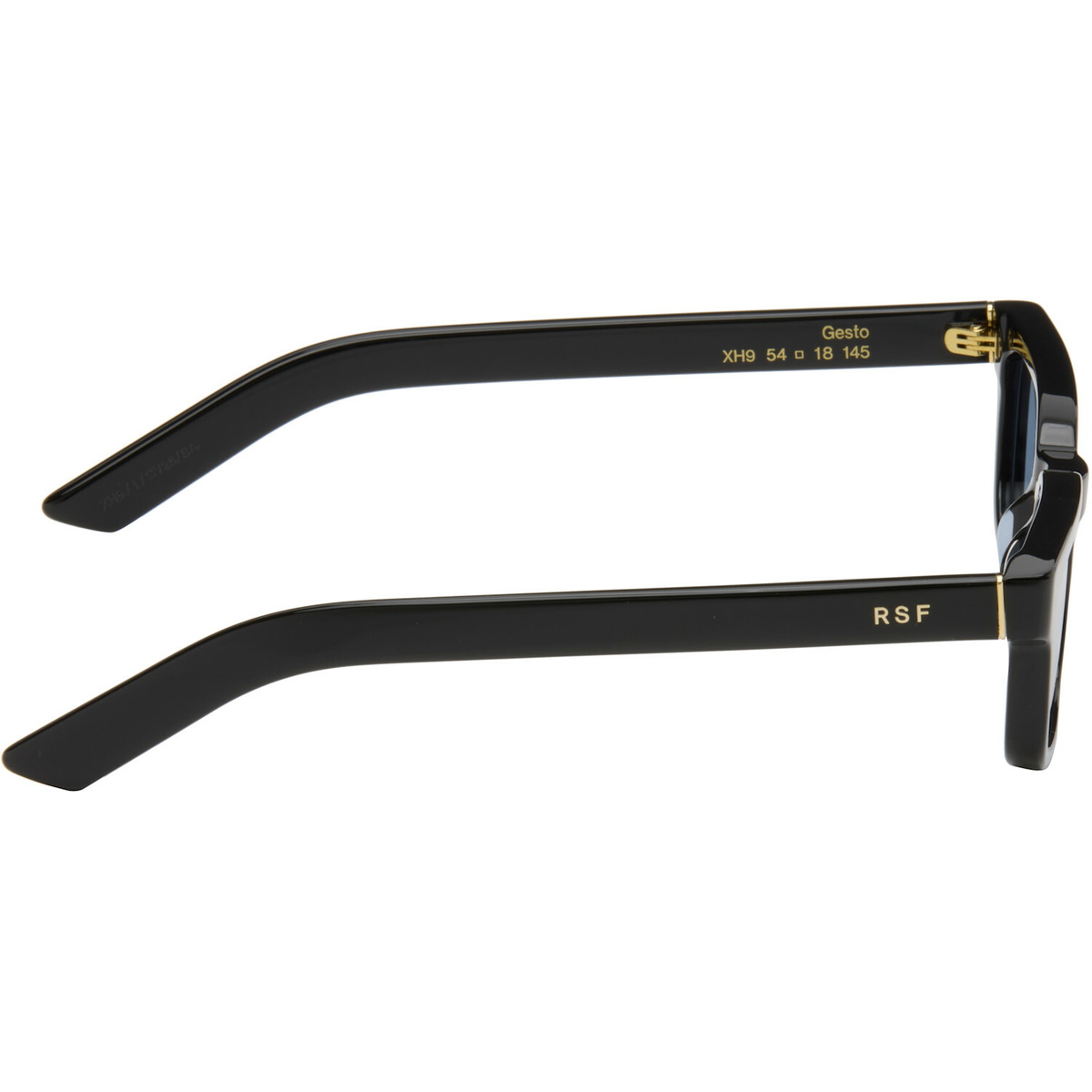 RETROSUPERFUTURE Black Gesto Sunglasses