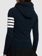 THOM BROWNE 4 Bars Zip Hoodie Sweatshirt