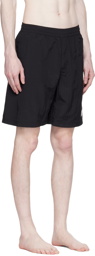 Y-3 Black Bonded Swim Shorts