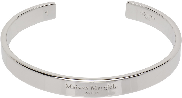 Photo: Maison Margiela Logo Reference Cuff Bracelet