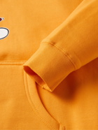 PARADISE - Printed Fleece-Back Cotton-Blend Jersey Hoodie - Yellow