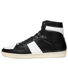 Saint Laurent Men's SL-10H High Sneakers in Black/White