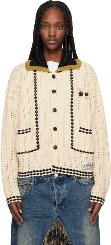 Photo: Andersson Bell Off-White New Fantasia Collar Cardigan
