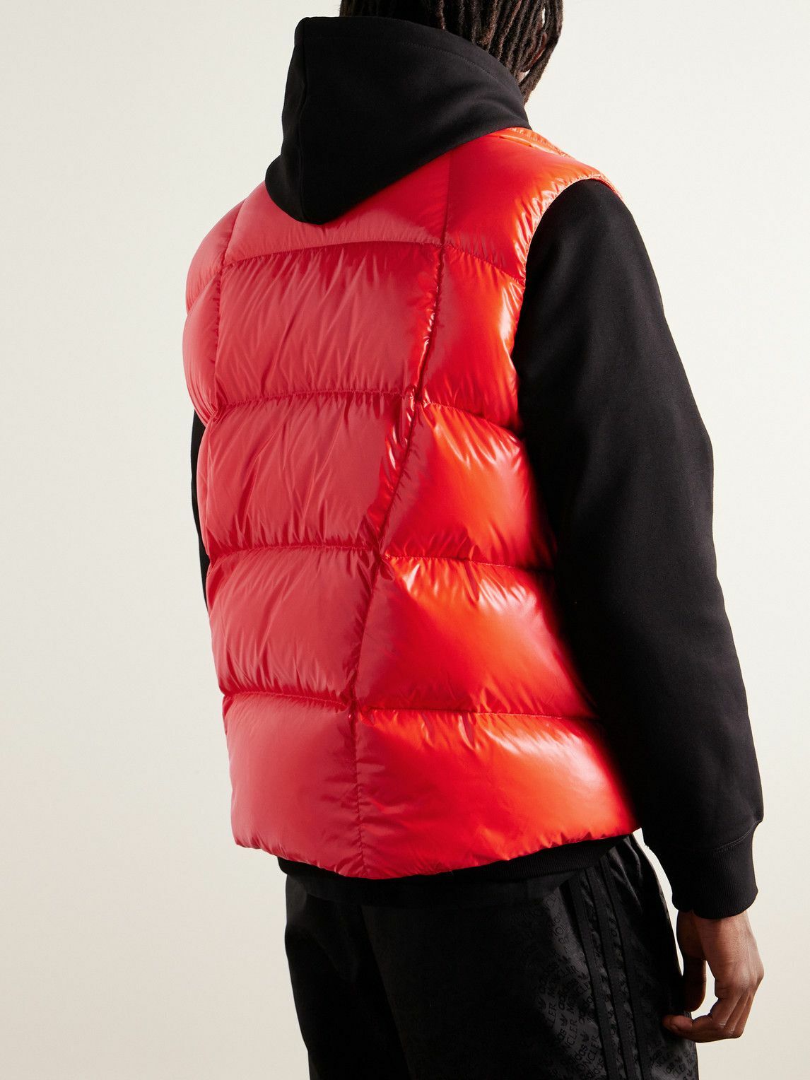 Moncler Genius adidas Originals Tech Jersey Trimmed Quilted