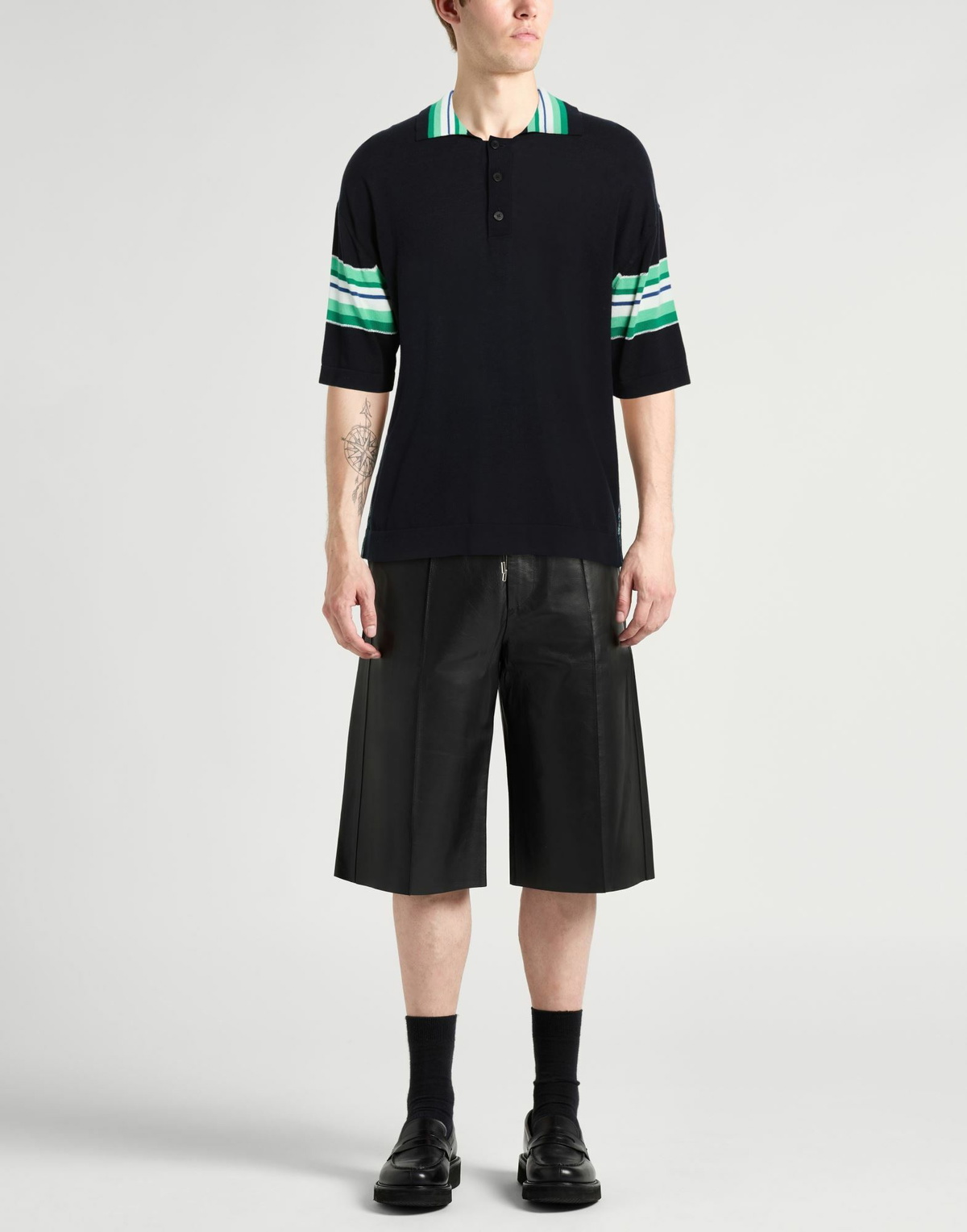 Roberto Collina Mens Sweater Midnight in Blue