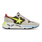 Golden Goose Multicolor Running Sole Sneakers