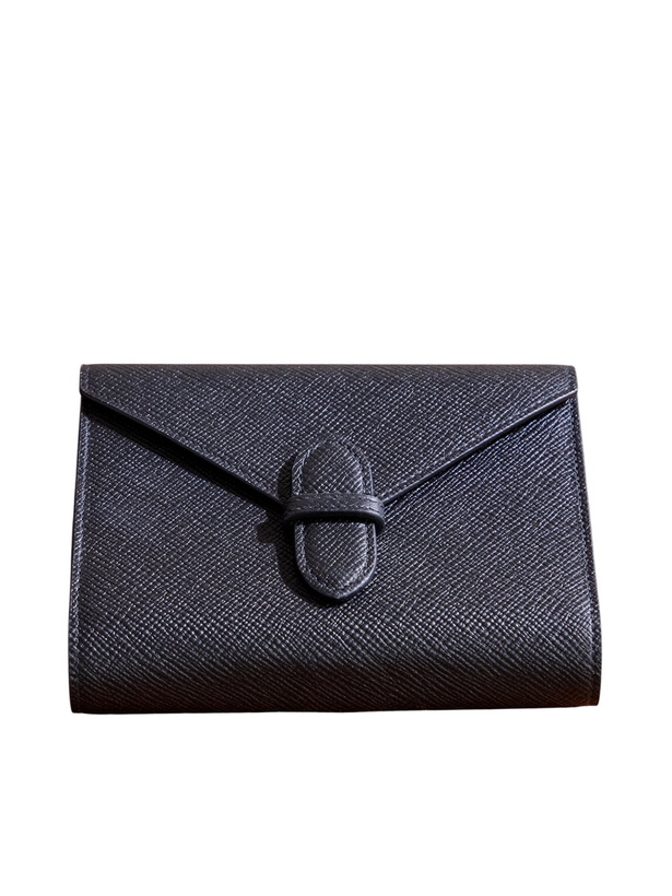 Photo: Smythson - Cross-Grain Leather Card Case - Blue