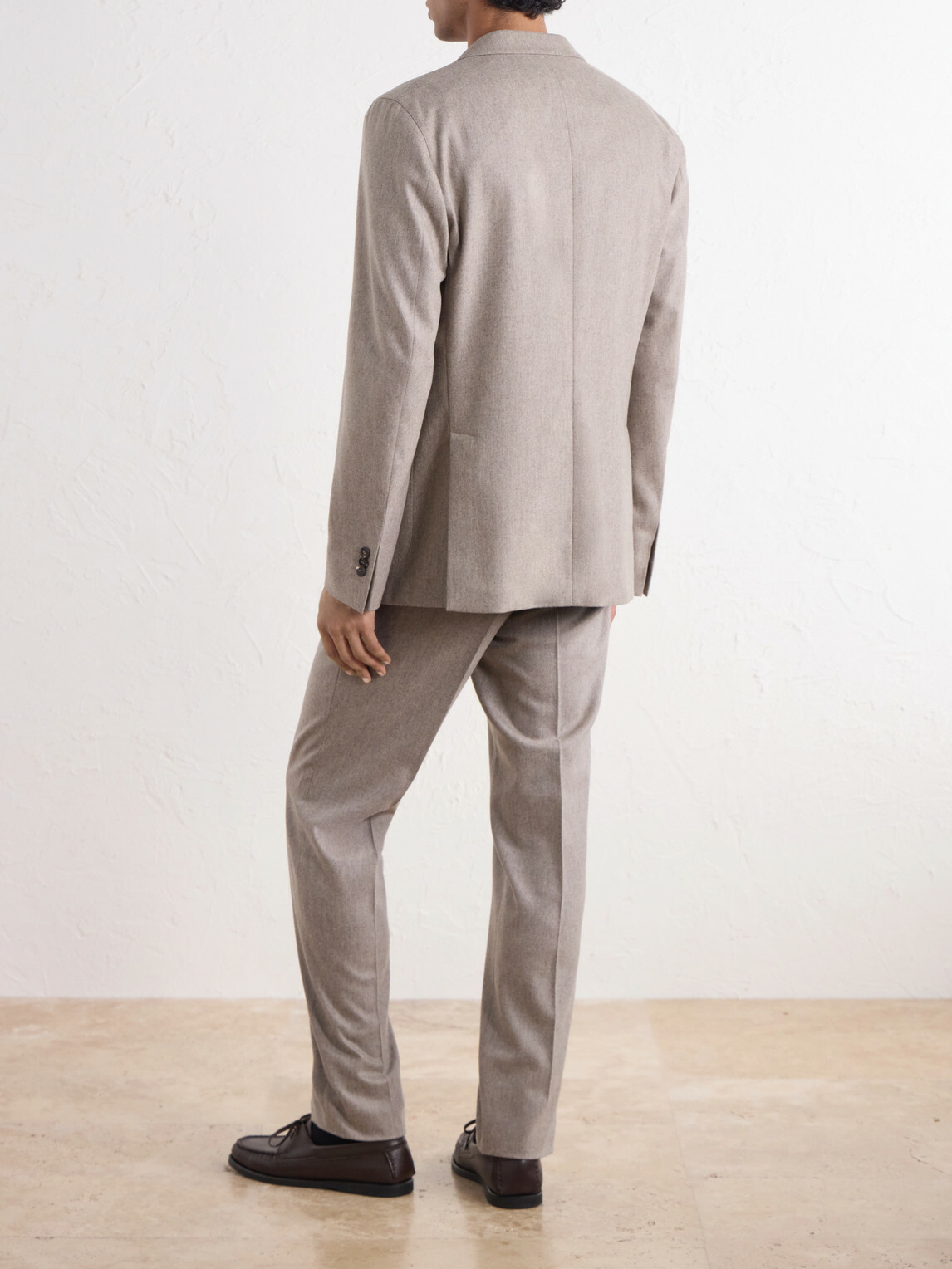 Slowear - Wool-Blend Flannel Blazer Jacket - Neutrals