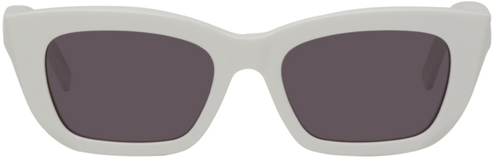 Photo: Givenchy White GV40015U Sunglasses