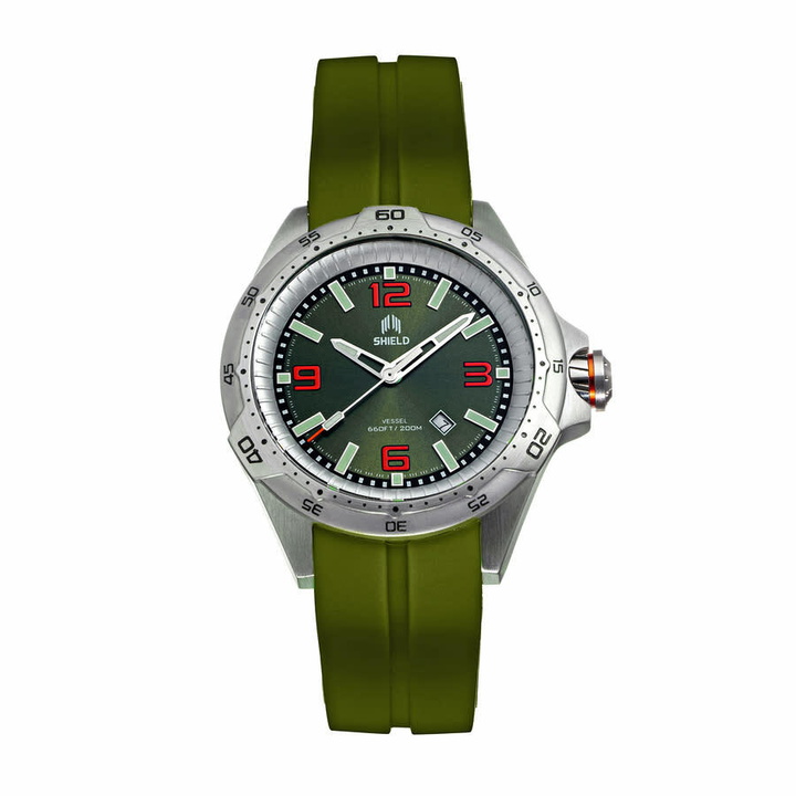 Photo: Shield Vessel Green Dial Mens Watch SLDSH112-4