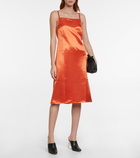 Loewe Satin midi dress