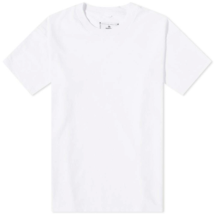 Photo: Reigning Champ Men's Midweight Jersey T-Shirt in White