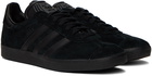 adidas Originals Black Gazelle Sneakers