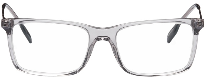 Photo: Burberry Grey Rectangular Glasses