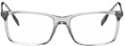Burberry Grey Rectangular Glasses