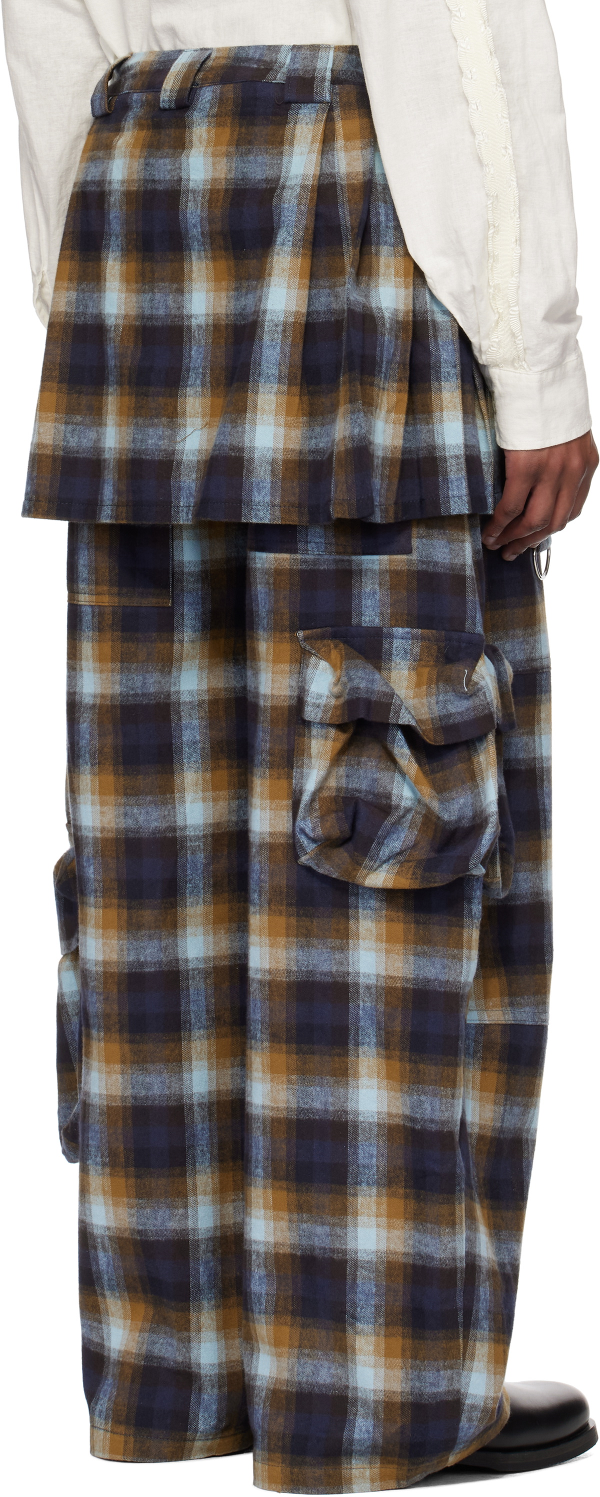Collina Strada Navy Lawn Cargo Pants