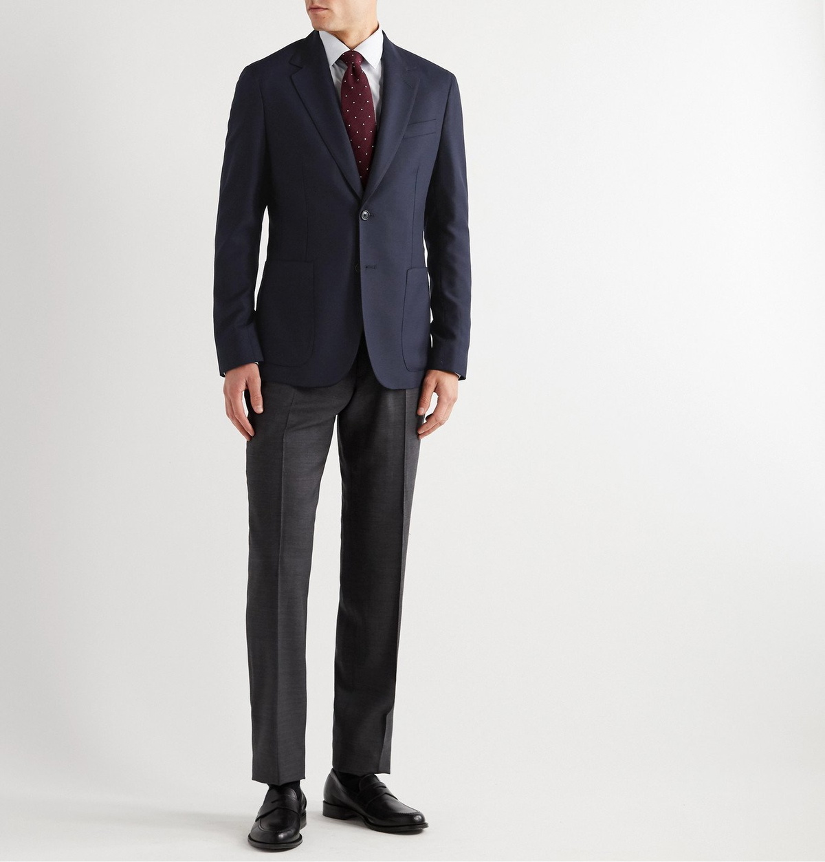 Paul Smith - Slim-Fit Wool-Hopsack Blazer - Blue Paul Smith