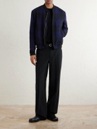Givenchy - Checked Twill Varsity Jacket - Blue