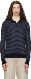 Paloma Wool Navy Hugo II Polo