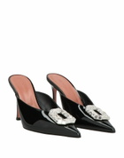 Amina Muaddi Womens Mules & Clogs in Black