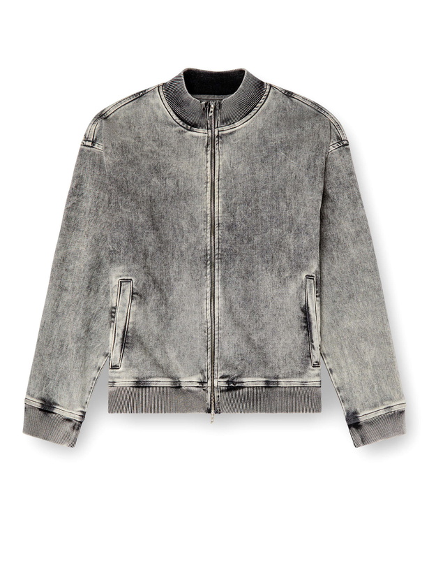 Photo: Diesel D-carly-s Stretch Cotton Jacket/sweatshirt