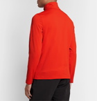 Fusalp - Super Mario Slim-Fit Fleece-Back Stretch-Jersey Zip-Up Ski Mid-Layer - Red