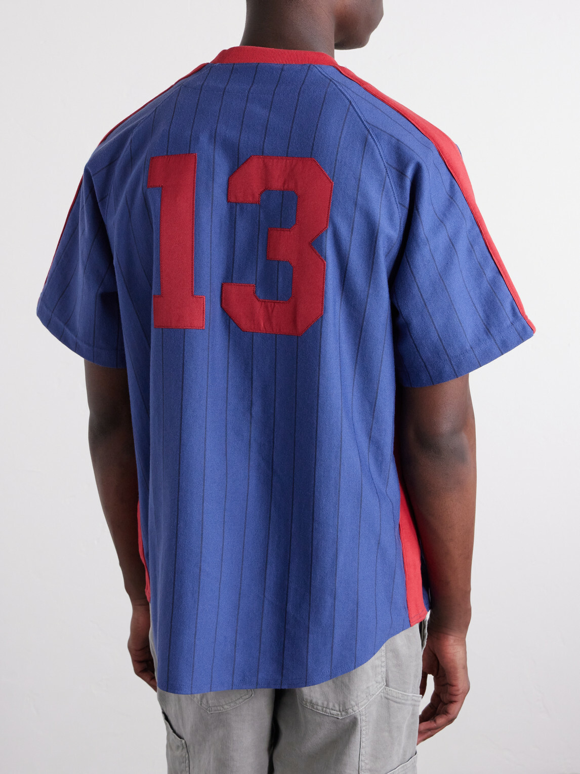Aimé Leon Dore - Printed Cotton-Jersey Shirt - Blue