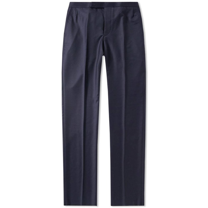 Photo: Thom Browne Unconstructed Backstrap Trouser Blue