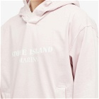Stone Island Men's Marina Logo Hoodie in Pink