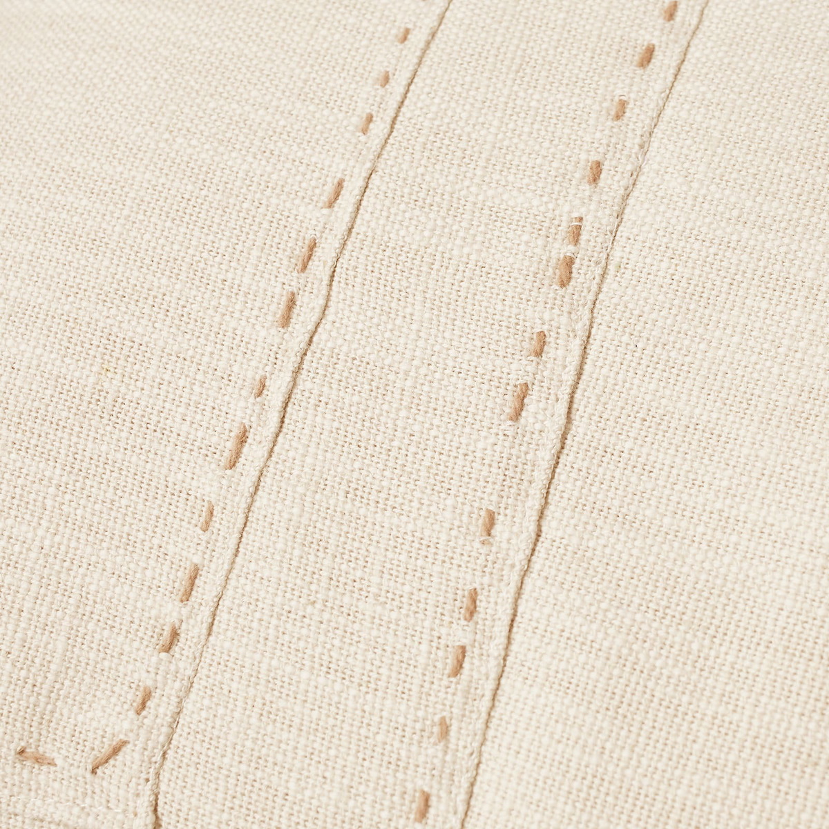 Ferm Living Darn Cushion - Rectangular in Natural 