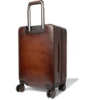 Berluti - Formula 1004 Venezia Leather Carry-On Suitcase - Brown