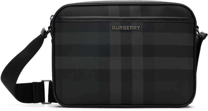 Photo: Burberry Black & Gray Muswell Bag