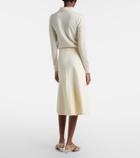 Jil Sander High-rise midi skirt