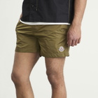 Moncler Men's Swim Shorts in Green