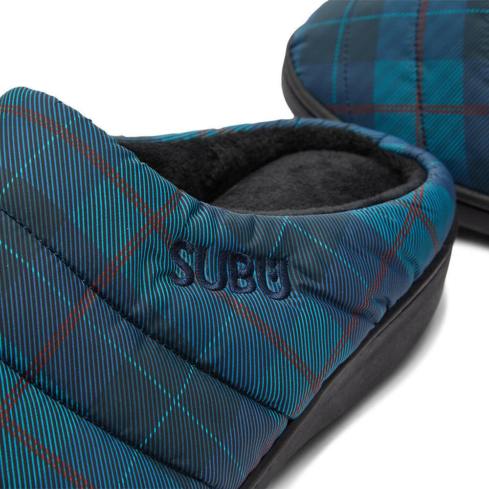 SUBU Insulated Winter Sandal in Tartan