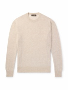 Loro Piana - Brushed Cashmere and Silk-Blend Sweater - Neutrals