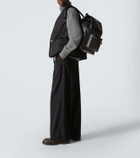 Burberry Burberry Check leather backpack