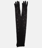 Versace - Long lace gloves