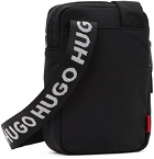 Hugo Black Mini Reporter Bag