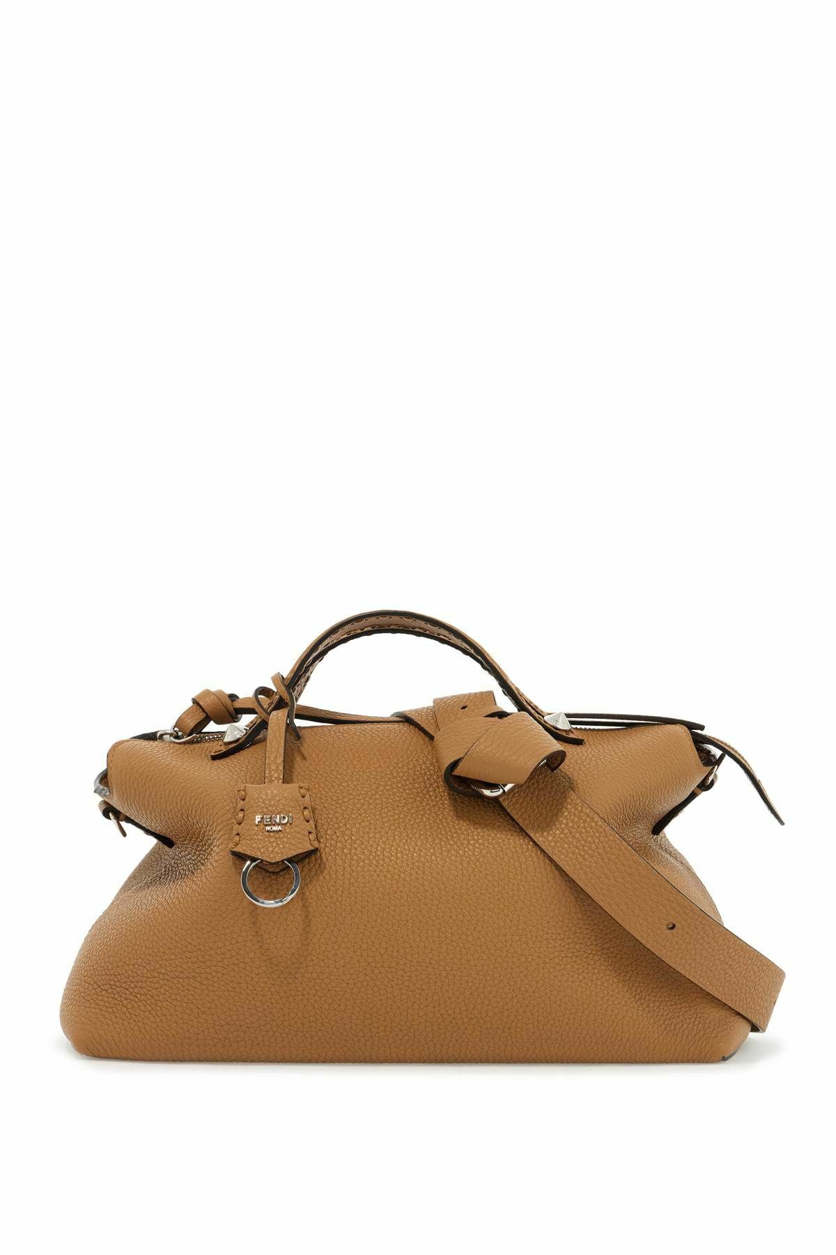 FENDI large selleria by the way bag Beige Fendi