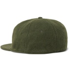 RRL - Appliquéd Wool-Blend Baseball Cap - Green