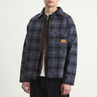 Service Works Men's Thistle Plaid FOH Jacket in Black