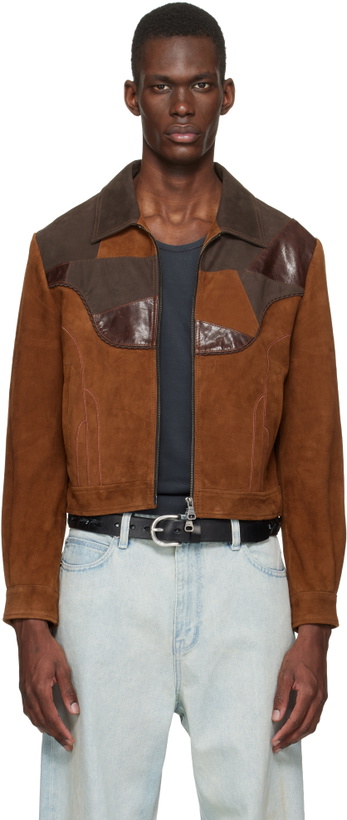 Photo: Andersson Bell Brown Harvey Patchwork Suede Jacket