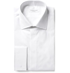 Richard James - White Slim-Fit Double-Cuff Cotton-Poplin Shirt - White