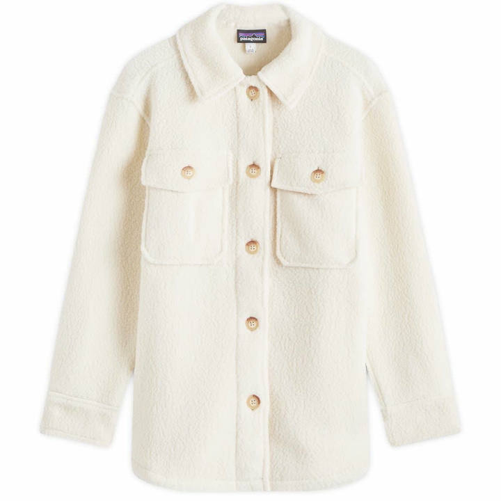 Photo: Patagonia Women's Retro Pile Shacket in Natural