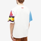 Kenzo Paris Men's o Oversize T-Shirt in Off White