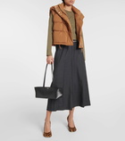 Loewe Wool cropped wide-leg pants