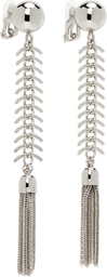 Toga Pulla Silver Fish Bone Earrings