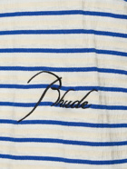 RHUDE - Signature Logo Striped Tank Top